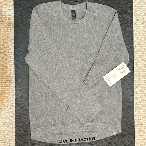 NWT Lululemon Alpine Air Crewneck sweater in gray - Picture 1 of 4